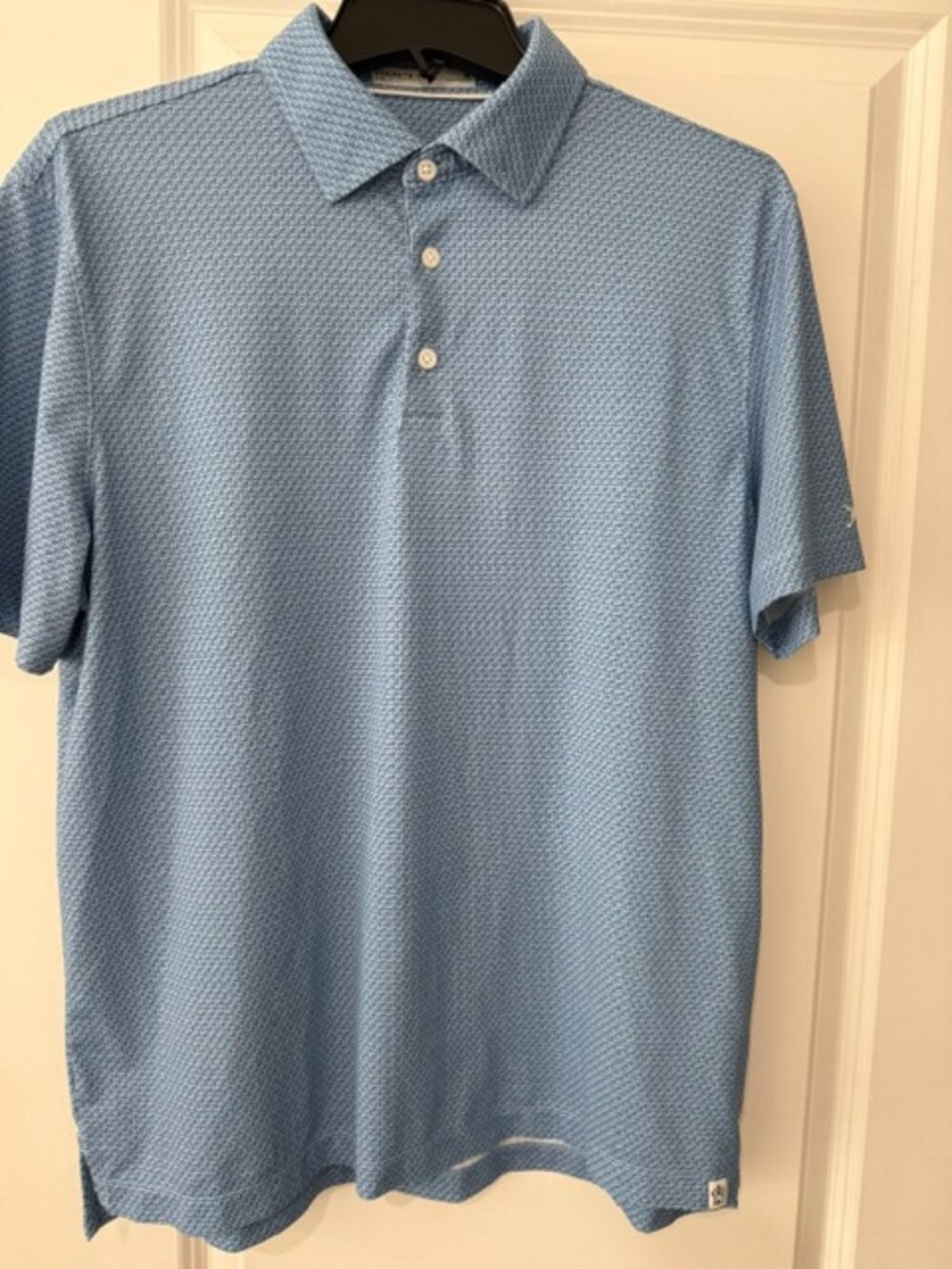 Like New Kenneth Cole Golf Polo Tee Men's size Medium Blue